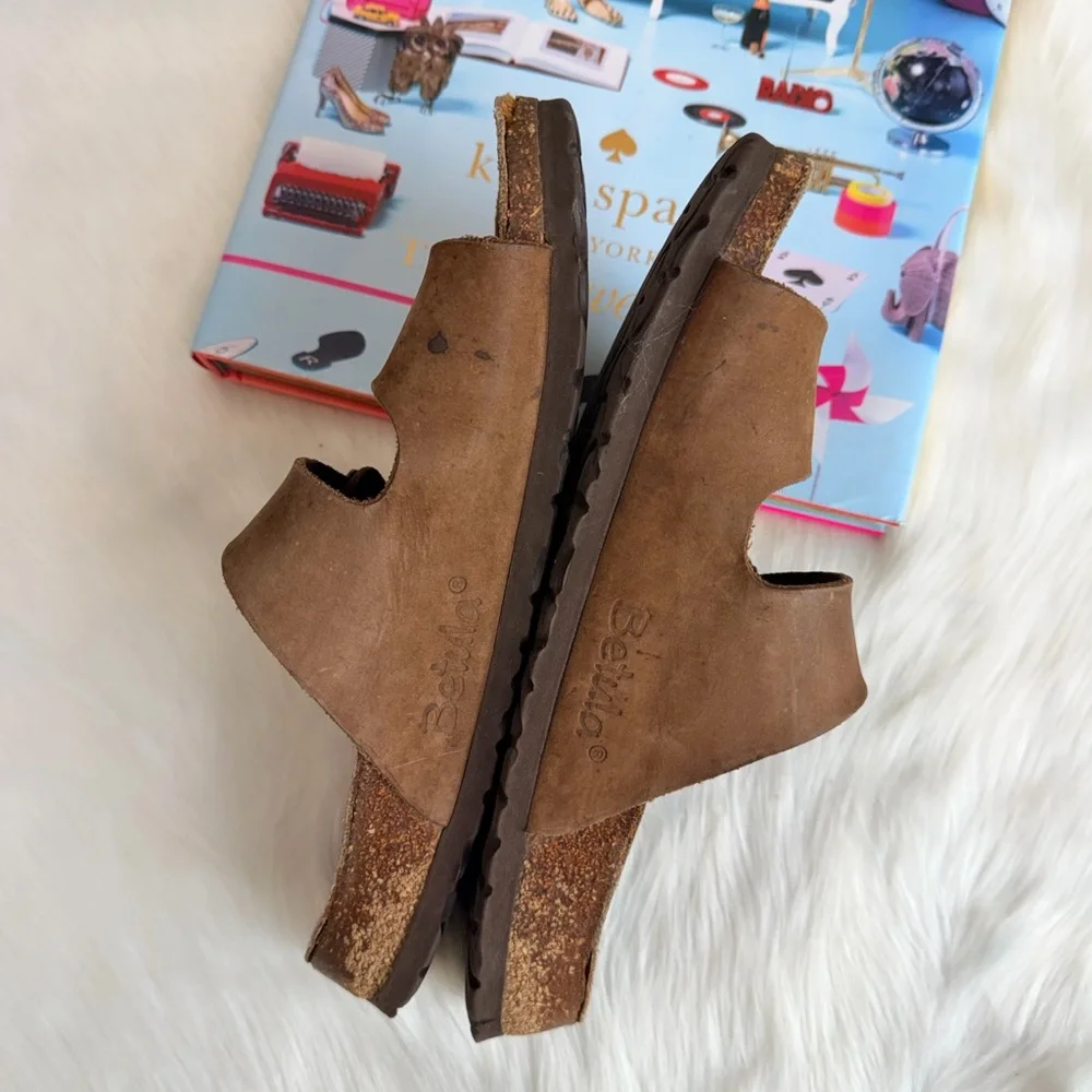 Birkenstock Arizona Tan Double Strap Sandals - Picture 8 of 10